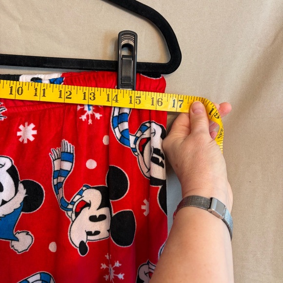 Disney Mickey Mouse Women’s L Winter Theme Fleece Lounge/Pajama Pants - Picture 7 of 7